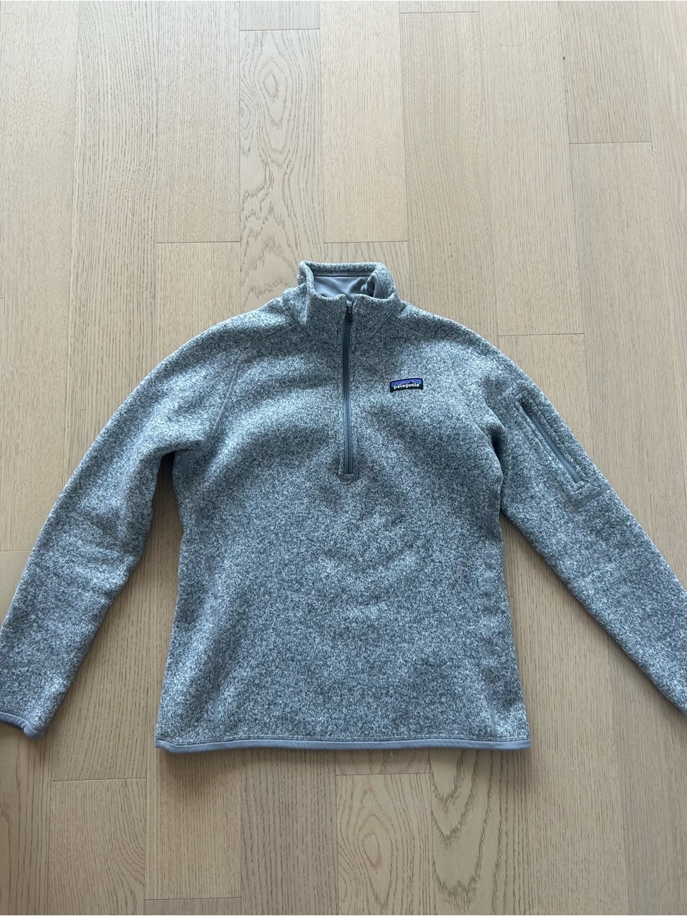 Patagonia "Better Sweater" 1/4 zip women's grey size medium